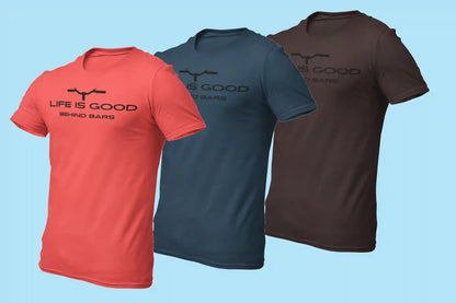 Life is good - Behind Bars T-Shirt Male