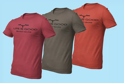 Life is good - Behind Bars T-Shirt Male