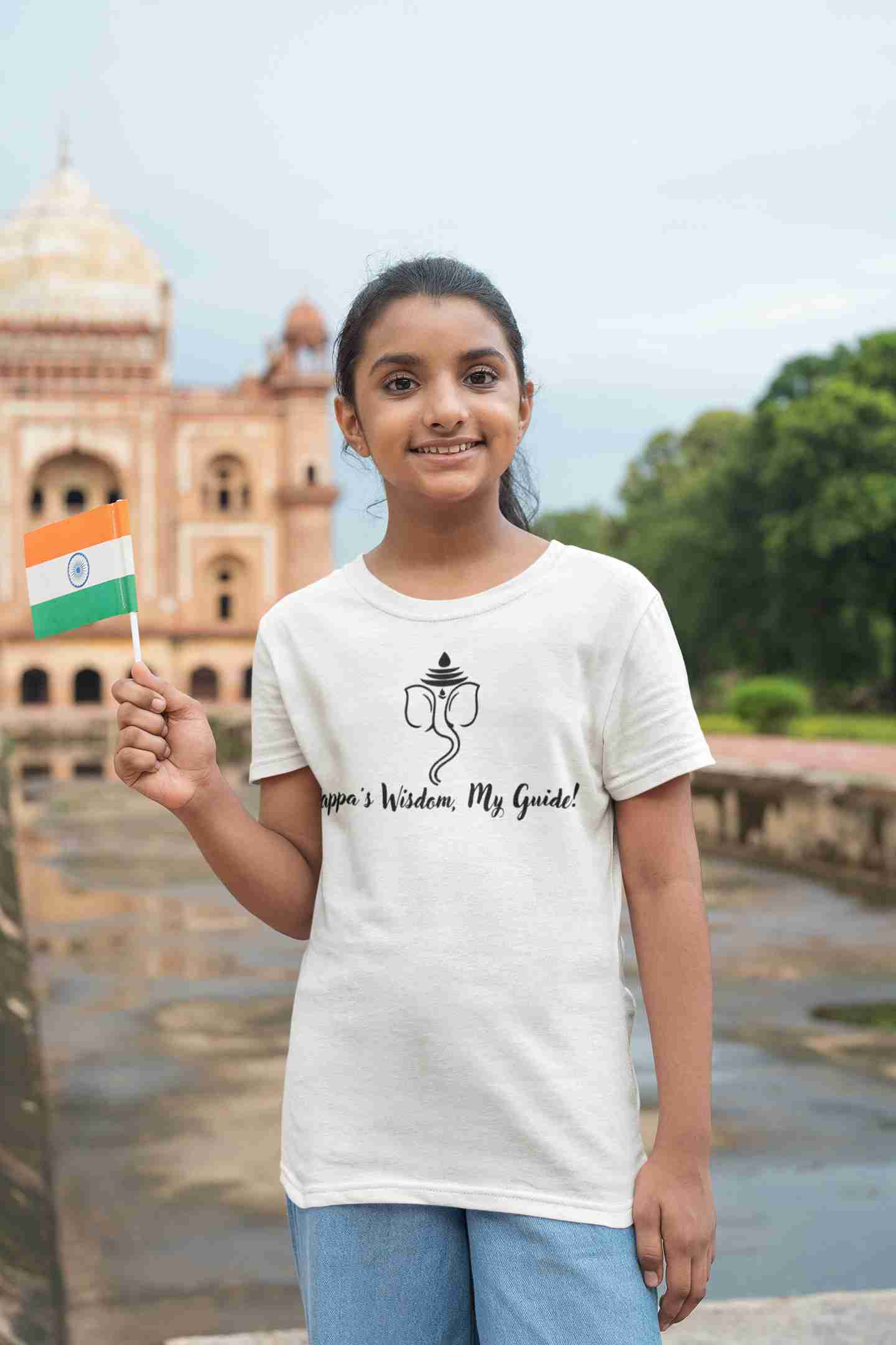 girls-ganpati-t-shirt-hindu-deity-design-kids-spiritual-fashion-festival-wear-white1