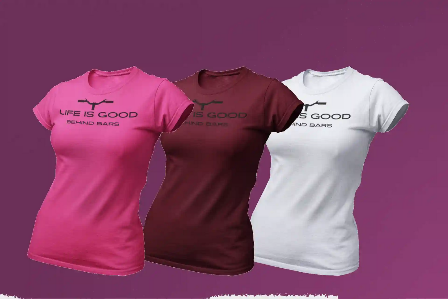 Life is good - Behind Bars T-Shirt Female