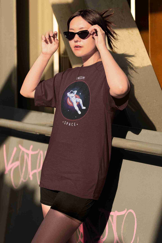 I need my space Terry Oversized T-Shirt