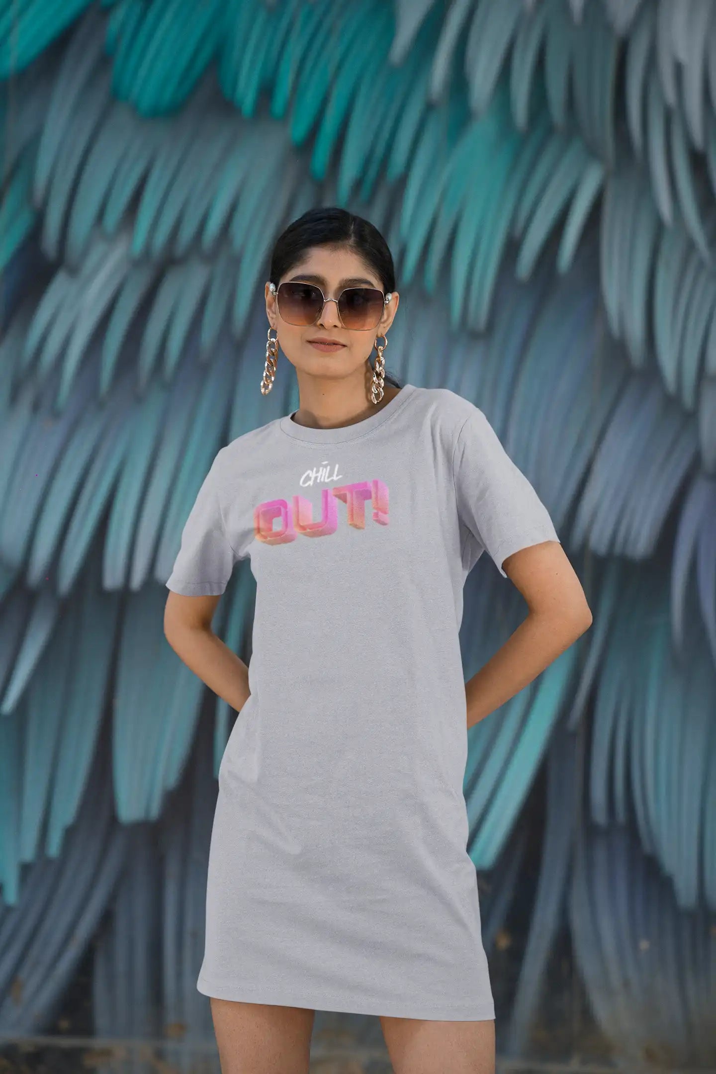 Chill out T-Shirt Dress