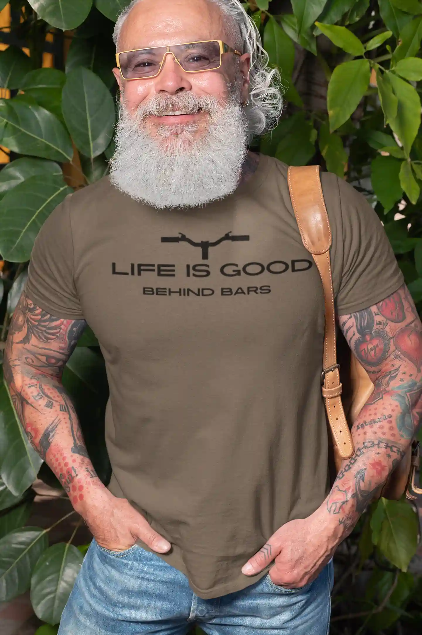 Life is good - Behind Bars T-Shirt Male